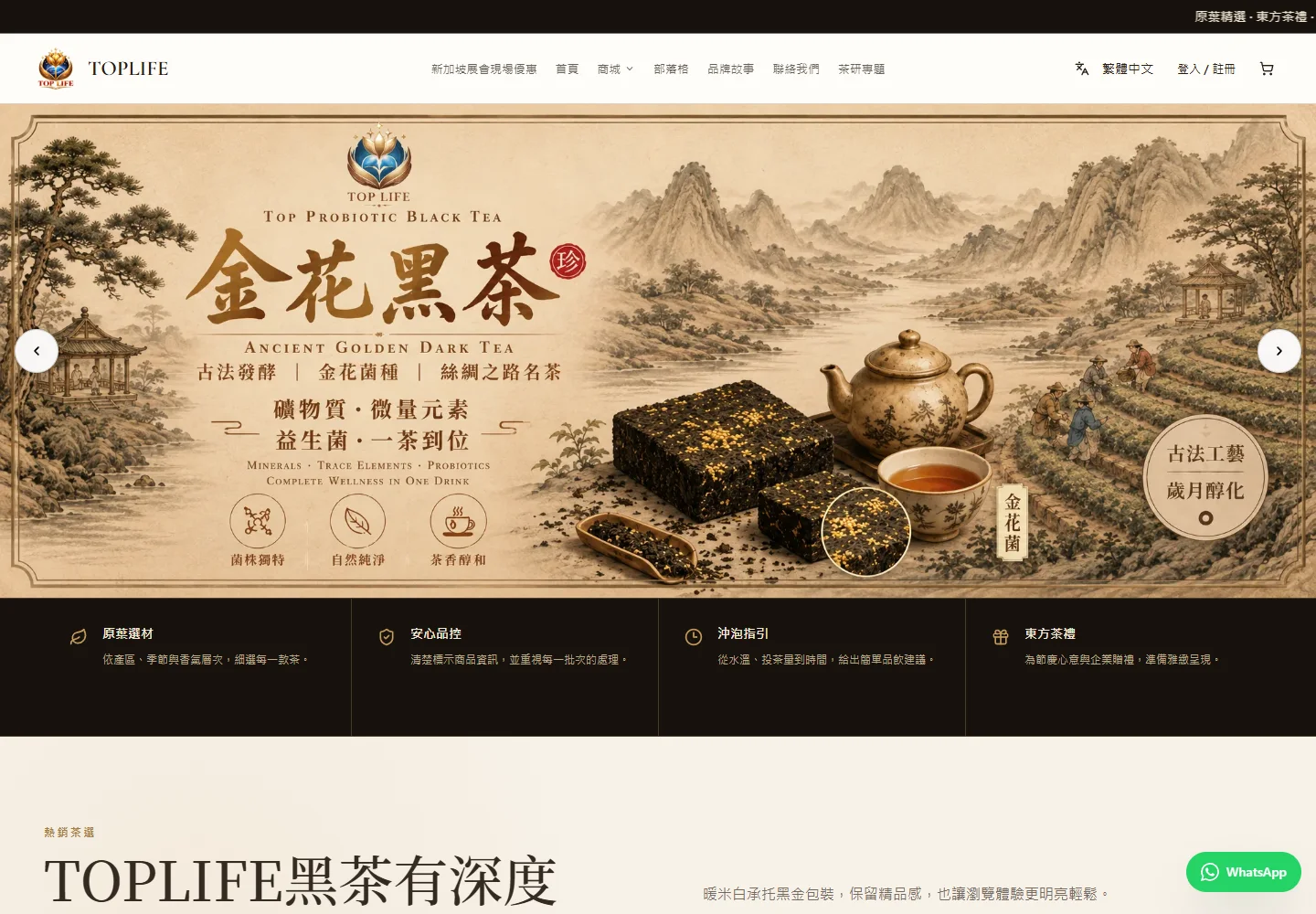 TOPLIFE 1188 public website